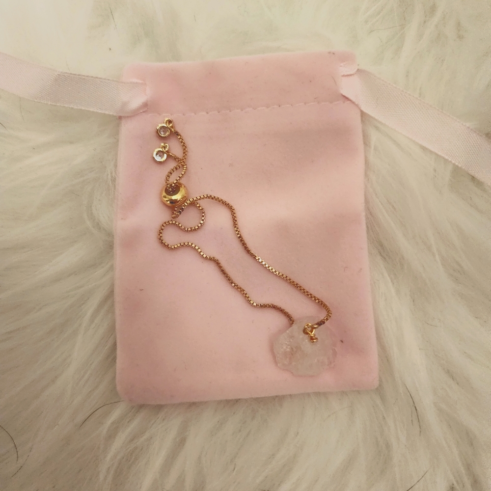 Rose quartz bracelet